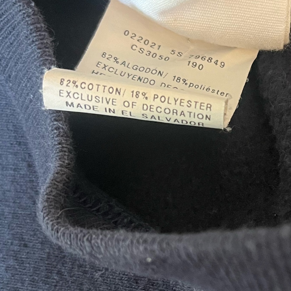 Vintage Champion VIRGINIA embroidered cotton heavy reverse weave sweatshirt - Picture 6 of 8